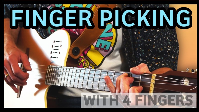 4-Finger Picking Exercise – Grow Your Picking Hand Skills
