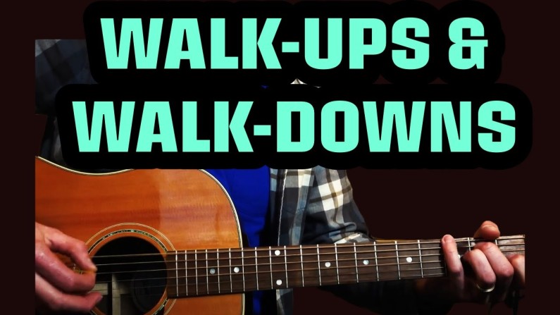 How to Use Walk-Ups & Walk-Downs on Guitar